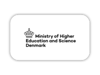 The picture shows the logo for the Ministry of Higher Education and Science Denmark