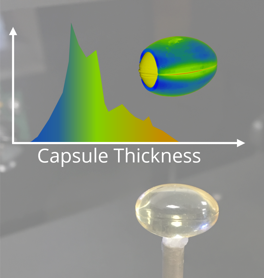 Micro-CT af fiskeolie - tykkelse